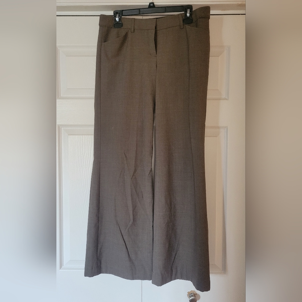 Express Editor Trousers Women's Brown Pants